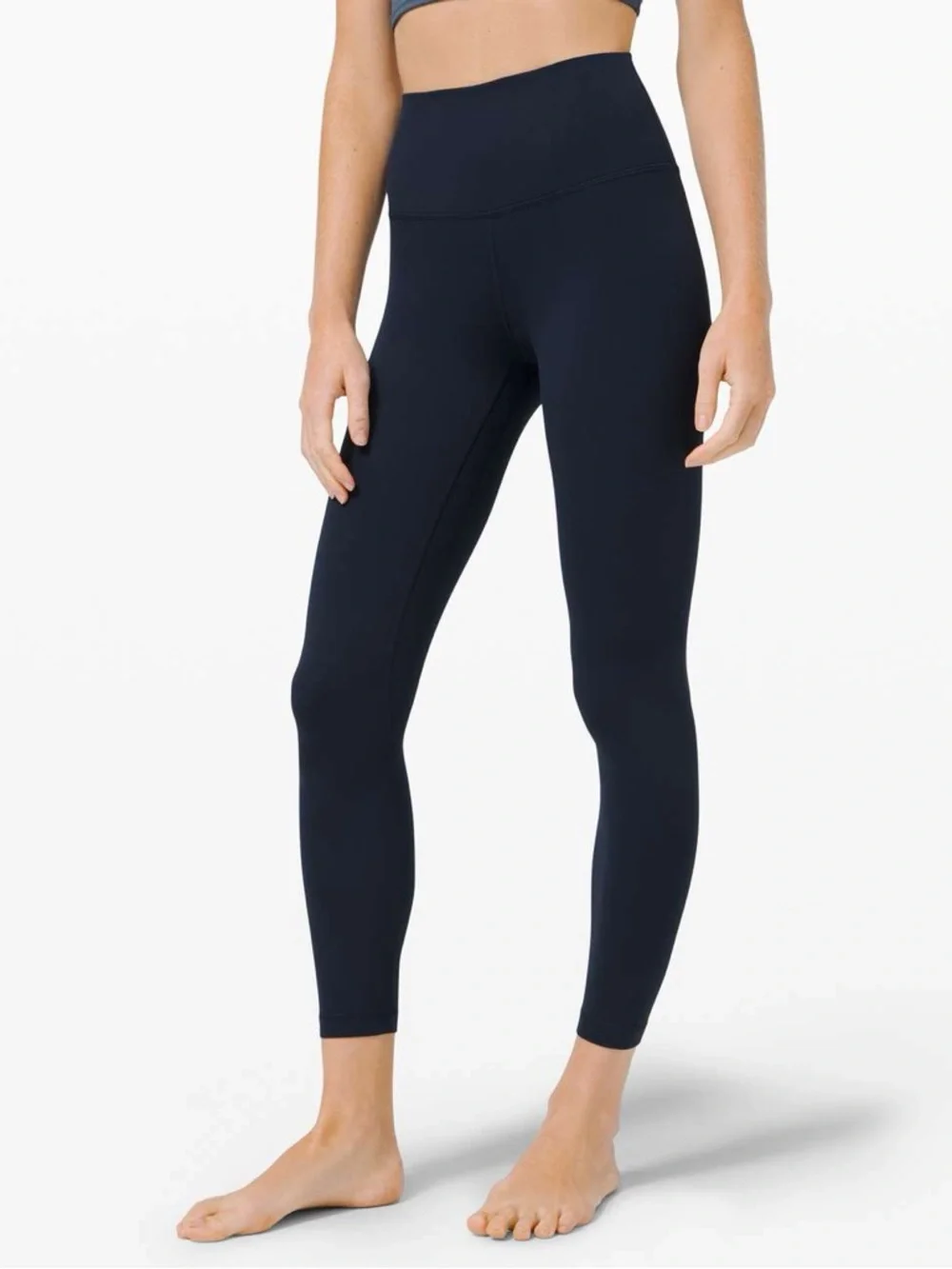 Lululemon High-Rise Align II 25” Leggings in True Navy, SZ 8 LIKE NEW! - Picture 2 of 5
